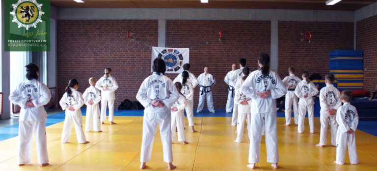 Erste Taekwon-Do Prüfung im PSV Braunschweig
